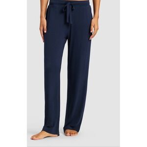Cozy Earth Bamboo Pajama Pants Navy Blue Wide Leg Lounge Sleepwear XXL Womens